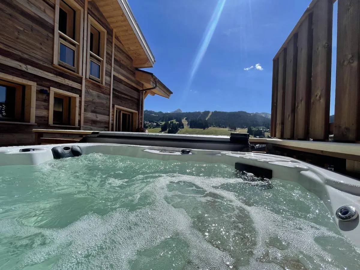 Apartament Duplex Pen Men : Un Bien D'Exception Avec Jacuzzi ! Les Gets 0*,